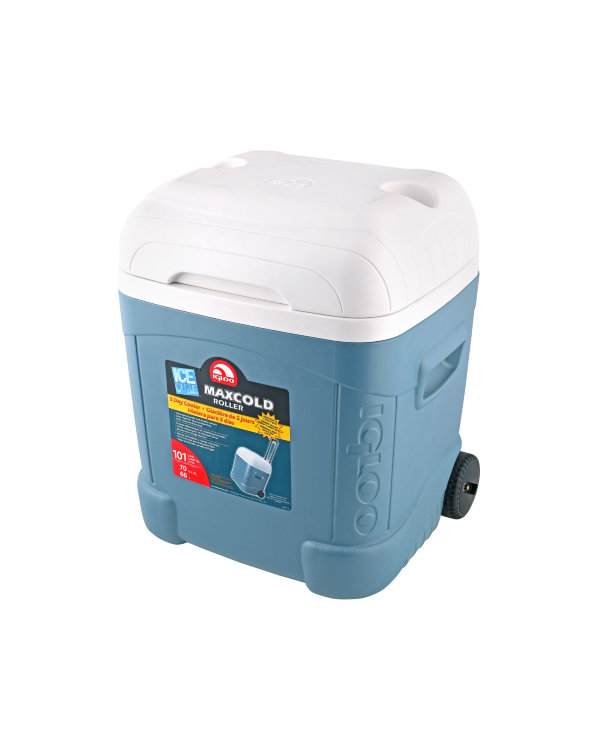 Изотермический пластиковый контейнер (термоконтейнер) Igloo Ice Cube MaxCold 70 Roller