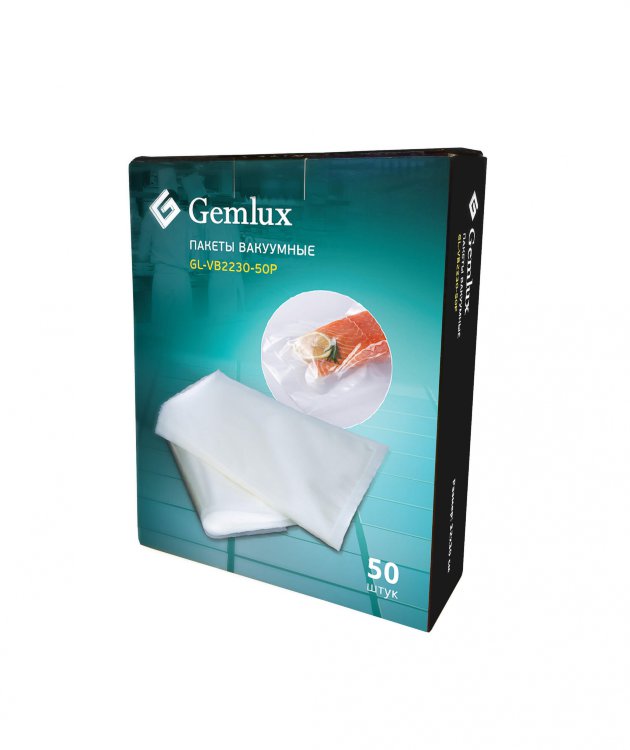 Пакет вакуумный GEMLUX GL-VB1623-50P  