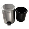 Урна для мусора с педалью 5L Ksitex BGR-5S (глянцевая)