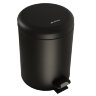 Урна для мусора с педалью 5L Ksitex BGR-5B (черная)
