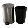 Урна для мусора с педалью 12L Ksitex BGR-12S (глянцевая)