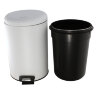 Урна для мусора с педалью 12L Ksitex BGR-12W (белая)