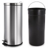 Урна для мусора с педалью 20L (глянцевая) 